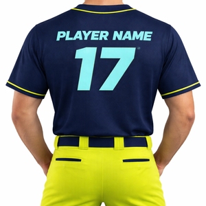 Uniforme de Béisbol para Hombre, Conjunto de Jersey Personalizado para Equipo, Tela de Poliéster Premium, Transpirable, Tallas Grandes, Corte Regular Ligero - Product Image 3