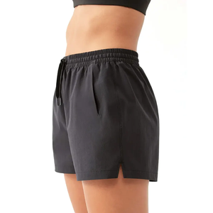 Shorts de sport pour femmes, taille élastique, séchage rapide, respirants, taille haute, pour la course à pied, avec services ODM et OEM. - Product Image 2