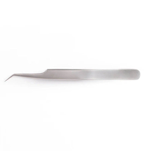 Pince à épiler professionnelle en acier inoxydable avec logo personnalisé, design gratuit, volume, marque privée, poignée confortable pour cils - Product Image 3