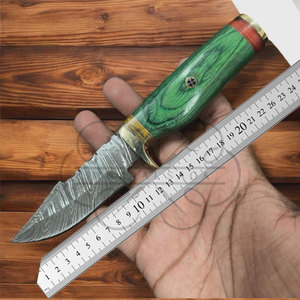 Lot de couteaux de chasse Damas mixtes avec étui – Livraison immédiate, stock disponible, vente en gros uniquement, option de sélection et d'assemblage de couteaux - Product Image 6