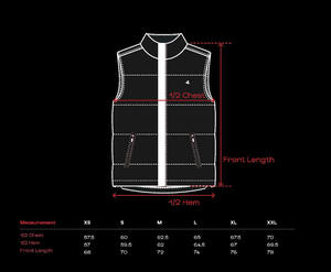 Veste d'hiver matelassée pour homme, de haute qualité, 100% polyester, coupe-vent, sans manches, col montant, style universitaire, vêtements de sport, légère, lavable - Product Image 3