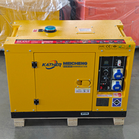 Générateur diesel silencieux pour usage domestique de petite puissance 10KW 5KW, groupe électrogène diesel 5KVA 8KVA 10KVA 12KVA pour toute la maison