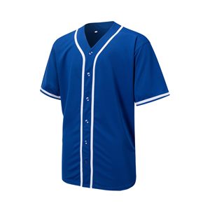 Athletic Baseball Jersey Men Custom Printed Team Uniform Button Up Sports <b>Shirt</b> Personalized for School and Club Teams - Product Image 2