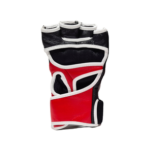 Service OEM, gants de boxe en cuir MMA pour hommes, fabriqués au Pakistan, durables, respirants, personnalisables, demi-doigts, meilleur prix - Product Image 3