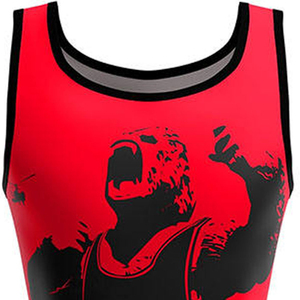 Nuevos Trajes de Lucha Libre de Manga Corta, Trajes de Levantamiento de Pesas, Fabricación Personalizada OEM, Venta al Por Mayor a Bajo Precio, Servicio Personalizado - Product Image 6