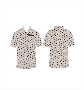 Polo personnalisé beige à sublimation, manches courtes, uniforme de golf, séchage rapide, vêtements de sport d'équipe, fabricant OEM, fournisseur, vente en gros - Product Image 4