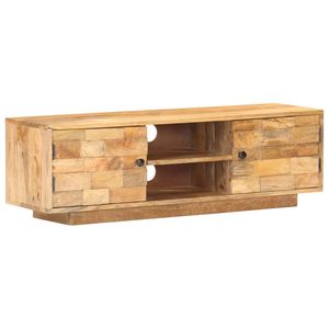 Mobile TV in Legno Massello di Mango Naturale 45,7 X 11,8 X 13,8 Pollici, Elegante Supporto per TV - Product Image 1