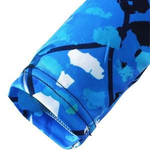 Camiseta con Capucha de Pesca Impermeable UPF 50 de Spandex/Poliéster con Diseño Personalizado al por Mayor, Jersey de Equipo de Pesca de Lubina Sublimado Personalizado OEM - Product Image 2