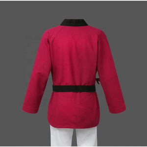 Tenue d'entraînement de Taekwondo en gros RTS avec options de coupe et de logo personnalisés, combinaison légère pour l'entraînement quotidien AS-TG-101 - Product Image 6