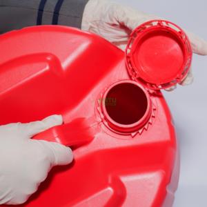18L HDPE <b>Plastic</b> Round Shape Customizable Jerry Can for Fuel Gasoline Oil Chemical Storage Top Grade Polyethylene Barrel <b>Drum</b> - Product Image 2