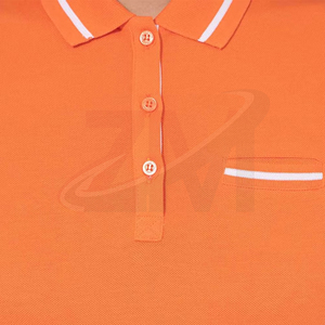 เสื้อโปโล OEM แบบกำหนดเองสำหรับผู้หญิง ผ้าฝ้ายพรีเมียม แขนสั้น รับผลิตโลโก้แบรนด์ส่วนตัว ขายส่งจากโรงงาน - Product Image 3