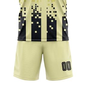 Ensemble Maillot et Short de Football Personnalisé Tendance avec Motif Numérique – Kit d'Entraînement Respirant pour Équipe, Nom et Numéro Personnalisables - Product Image 6