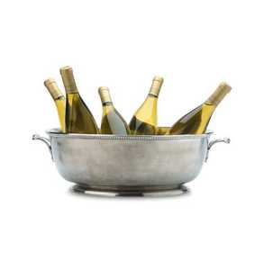 Hot Selling Durable Silver Finished Aluminum Casted Ice Bucket Champagne <b>Wine</b> <b>Cooler</b> for Beverage <b>Wine</b> Bucket Champagne Bowl - Product Image 1