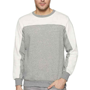Sudaderas de Hombre de Cuello Redondo, Corte Regular, Tela Suave, Mezcla de Algodón, Manga Larga, Cómodas de Usar - Product Image 1
