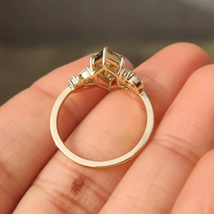 Premium Quality Marquise Cut <b>Diamond</b> <b>Ring</b> Stylish Jewelry for Daily Wear Wedding Party Gift Available For Affordable Price - Product Image 2