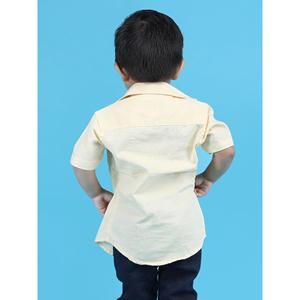 เสื้อยืดพิมพ์ลายครึ่งแขนสำหรับเดินทางสีเหลือง - Product Image 2
