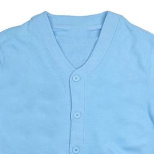 Cárdigan Personalizado Unisex de Punto Sólido con Cuello en V, Manga Larga, Estilo Casual para Universidades y Hermandades, Cierre con Botones Cubiertos, para Invierno - Product Image 3
