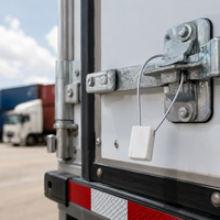 Scellés de câble haute sécurité YSD à serrage progressif pour camions et conteneurs avec code-barres