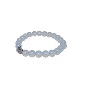 High Quality Opalite <b>Beads</b> Buddha <b>Bracelet</b> Romantic Gift Fashion Charm Jewelry for <b>Men</b> Women Energy Meditation - Product Image 3