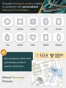 Luxury Fine Jewelry Iced 925 Silver Rose Gold Plated Custom 6.80 Inch Link Moissanite Hip Hop Bling <b>Infinity</b> Gift for Engagement - Product Image 4