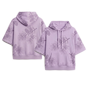 Fabricante de Sudaderas con Capucha de Manga Corta OEM ODM, Venta Directa de Fábrica, Camisetas con Capucha Personalizadas, Marca Privada, Ropa al por Mayor de Alto Rendimiento - Product Image 4