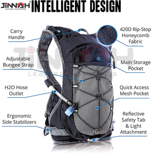 Sac à dos d'hydratation pour le sport, le camping et la course à pied avec poches à eau, prix compétitif - Product Image 3