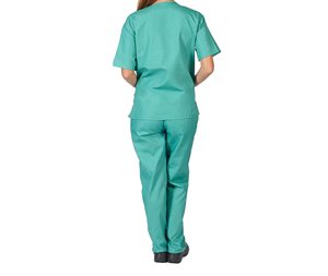 Veste d'uniforme médical la plus vendue, de haute qualité, en polyester et élasthanne, pour hommes, infirmiers et personnel soignant. - Product Image 3