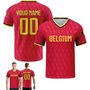 ชุดฟุตบอลที่ปรับแต่งได้อย่างเต็มที่ |   ชุดพิมพ์ลายแบบ Sublimation สำหรับผู้ชาย |   ดีไซน์โดดเด่นสำหรับผู้ใหญ่ - Product Image 6