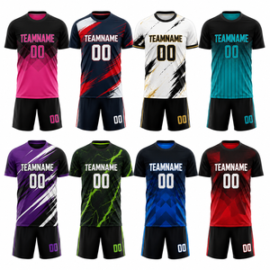Uniforme de Fútbol Personalizado, Conjunto de Camiseta y Pantalones Cortos de Fútbol Sublimados, Fabricante OEM ODM - Product Image 2