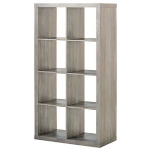 Organisateur de rangement à 8 cubes gris rustique - Product Image 2