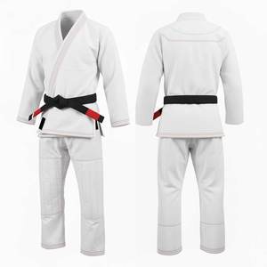 Uniforme Profesional de BJJ para Competición, Kimono de Jiu Jitsu Brasileño, Tejido Ripstop Resistente, Logotipo Frontal, para Hombre - Product Image 1