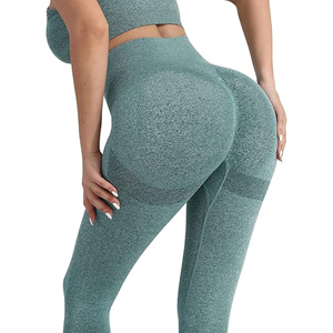 Women's High Waist <b>Seamless</b> Sports <b>Leggings</b> for Yoga Fitness Workout Running Activewear Training Wear - Product Image 4