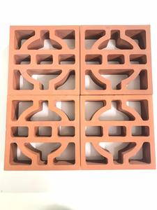 Bloque Decorativo de Arcilla Terracota Natural con Diseño Geométrico Calado para Detalles Arquitectónicos de Pared y Suministro al por Mayor - Product Image 4