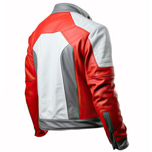 New Style Men's Genuine <b>Sheepskin</b> Leather Winter <b>Jacket</b> Premium Quality Stand Collar Casual Custom Logo Waterproof & Breathable - Product Image 2