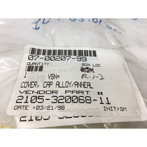 HERAEUS 2105-320068-11 COUVERCLE, CAPOT EN ALLIAGE/ANÉLÉSÉ - Équipements et pièces semi-conducteurs de confiance à l'échelle mondiale chez - Product Image 1