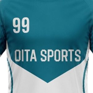 ชุดแข่งแฮนด์บอลชาย สีเขียวอมฟ้าขาว ทูโทน เสื้อเจอร์ซีย์แขนสั้น ชุดกีฬา โพลีเอสเตอร์ สำหรับการแข่งขันและการฝึกซ้อม - Product Image 4