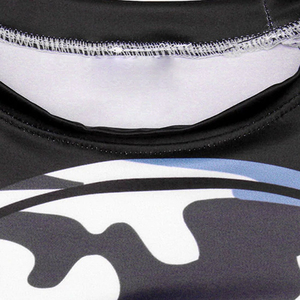 Rashguard à manches longues personnalisé, impression par sublimation de qualité supérieure, séchage rapide, polyester, compression intégrale - Product Image 3