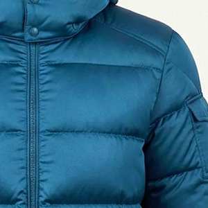 High Quality Best Formal Slim Reversible Quick Dry Breathable Waterproof Hooded Winter High Street Canvas Puffer Men <b>Jackets</b> - Product Image 5