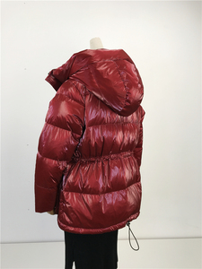 2027 Wholesale Custom Puffer <b>Jacket</b> Women's Ready Puff Winter <b>Jacket</b> <b>Short</b> Length Solid Color Women <b>Jacket</b> - Product Image 2