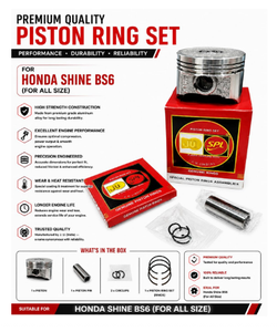 Kit de Pistón para Honda Shine BS6, Diámetro de 50.00mm, Anillo OEM, Superficie Lisa, 50.00mm - STD, al Mejor Precio por Vendedor - Product Image 2