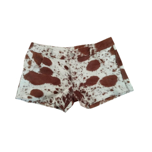 New Style Unique Design High Quality Men Cowhide <b>Leather</b> <b>Shorts</b> Casual Solid Color Slim Fit Breathable Quick Dry Elastic Waist - Product Image 2