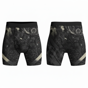 Shorts de compression personnalisés en polyester et élasthanne haute performance, imprimés par sublimation sur toute la surface, pour la course à pied, le jogging et les activités intérieures - Product Image 2
