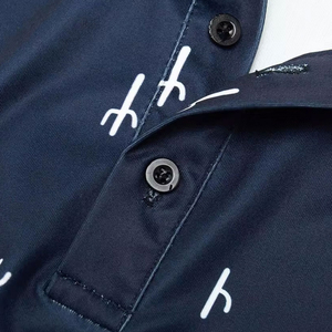 Chemises polo pour hommes, séchage rapide, décontractées, pour le golf, manches courtes, respirantes, personnalisées, sublimées, en vente - Product Image 3