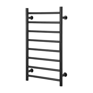 Scaldasalviette Moderno a 8 Barre da Parete, Impermeabile IPX5, con Timer e Display LED per Bagno - Product Image 1