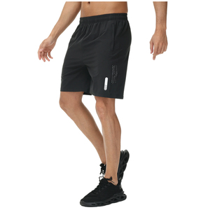 Pantalones Cortos Deportivos Personalizados de Alta Calidad para Hombre, Transpirables, con Bolsillos con Cremallera, Diseño Sólido, Ecológicos, para Correr y Entrenar - Product Image 3