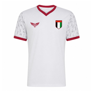 เสื้อฟุตบอลกาตาร์ 2026 สีแดงเลือดหมู เสื้อแฟนบอลทีมชาติ สไตล์ชุดกีฬา - Product Image 3