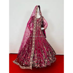 Robes traditionnelles indiennes pour robe de mariée - Product Image 6