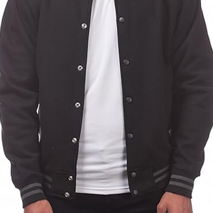 เสื้อแจ็คเก็ตเบสบอลแบบสั่งทำพิเศษสำหรับผู้ชาย รุ่น Voristy - Product Image 6