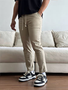 Services de Confection de Vêtements – Pantalon Cargo Unisexe Formel en Coton Kaki pour le Travail – Vente en Gros Vietnam – Haute Qualité Durable Toutes Saisons - Product Image 4