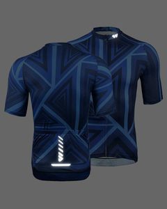 เสื้อจักรยานแขนสั้นผู้ชายแบบซิปเต็มตัว มีกระเป๋าหลัง รับผลิตตามแบบ (OEM) ขายส่ง - Product Image 5